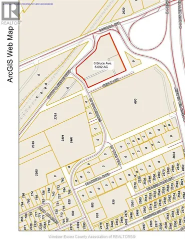 V/L BRUCE AVENUE, Windsor, Ontario N9B3P6