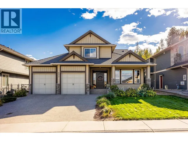 607 Quarry Avenue, Kelowna, British Columbia V1W5B3