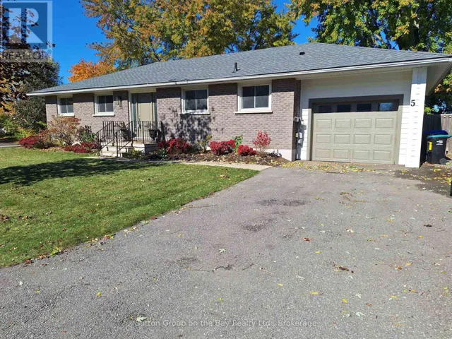 5 BROCK CRESCENT, Collingwood, Ontario L9Y4A4