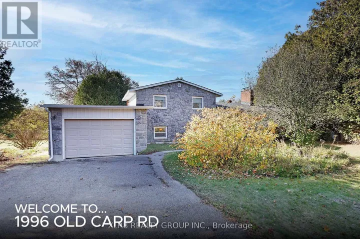1996 OLD CARP ROAD, Ottawa, Ontario K0A1L0