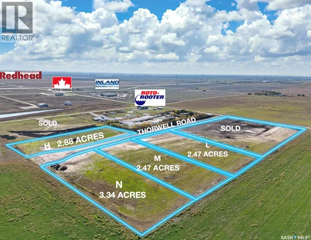 THORWELL LAND, Edenwold Rm No.158, Saskatchewan S0G3Z0