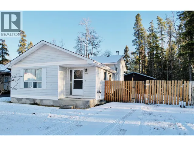 248 PEACE RIVER Crescent, Tumbler Ridge, British Columbia V0C2W0