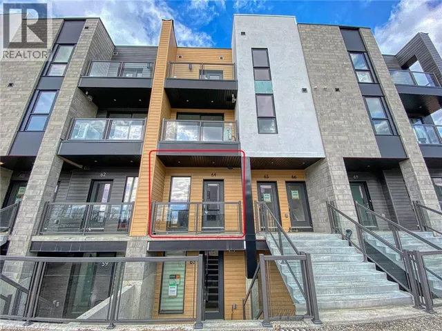 261 WOODBINE Avenue Unit# 64, Kitchener, Ontario N2R0S7