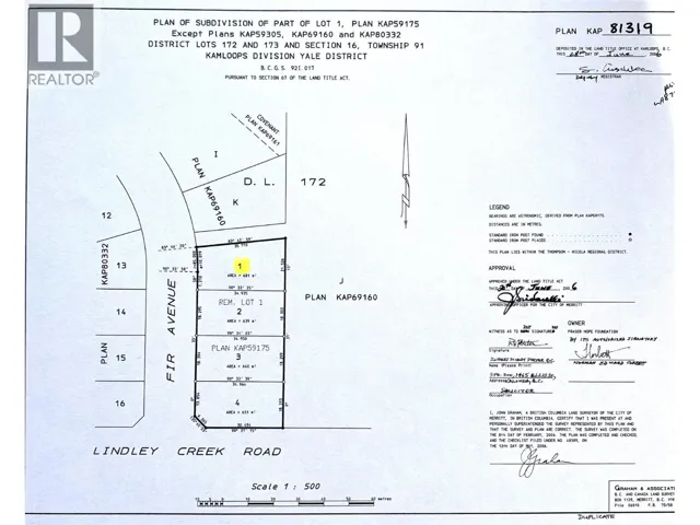 1638 Fir Avenue, Merritt, British Columbia V1K0A3
