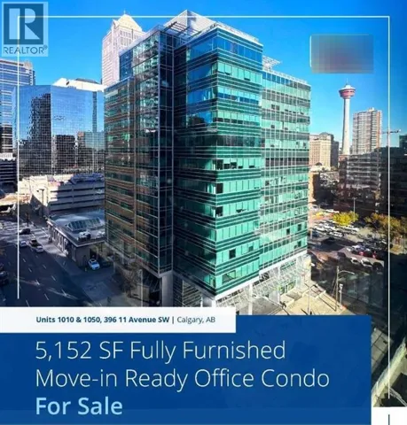1010 & 1050, 396 11 Avenue SW, Calgary, Alberta T2R0C5