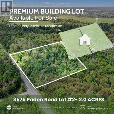 L2-3575 PADEN ROAD, Ottawa, Ontario K0A2T0