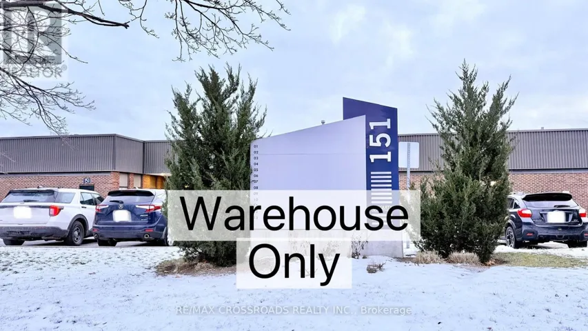 8 WAREHOUSE - 151 BENTLEY STREET, Markham (Milliken Mills West), Ontario L3R3X9
