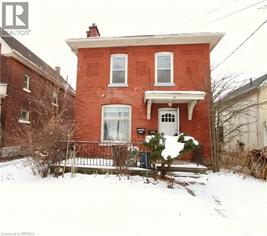 141 ERIE Avenue Unit# Upper, Brantford, Ontario N3S2G4