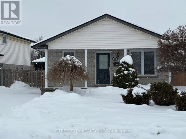 34 GLENROY ROAD, London South (South T), Ontario N5Z3K9