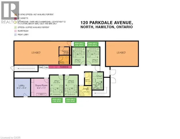 120 PARKDALE Avenue N Unit# Office 2, Hamilton, Ontario L8H5W9