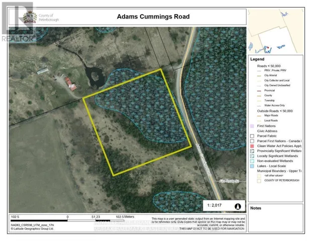 00 ADAMS-CUMMINGS ROAD, Trent Lakes, Ontario K0L2J0