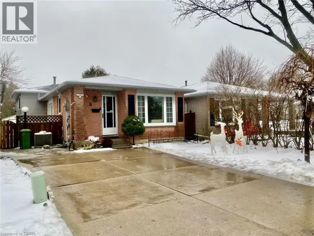 6 ADLER Avenue, Hamilton, Ontario L8W3C3
