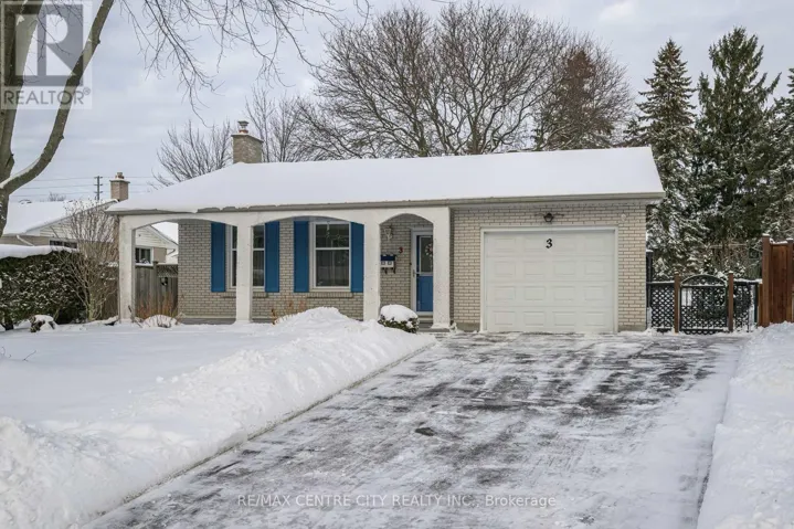 3 KENDALL COURT, London North (North G), Ontario N5X1E4