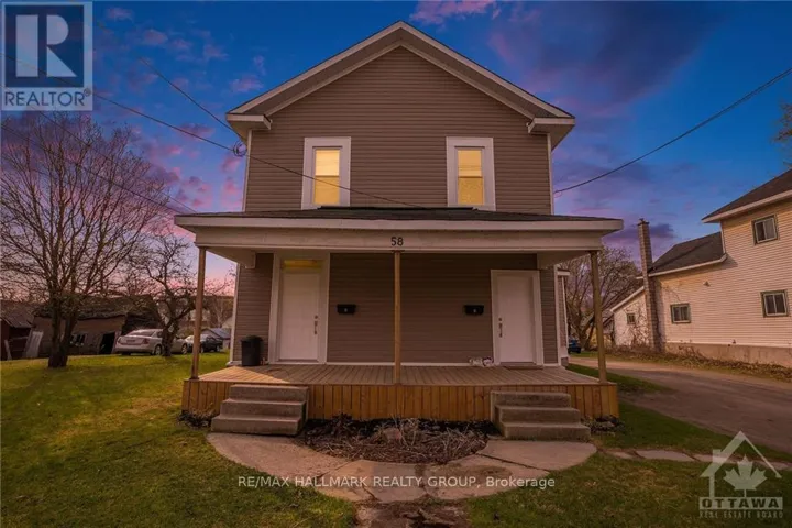 58 HARVEY STREET, Perth, Ontario K7H1W9
