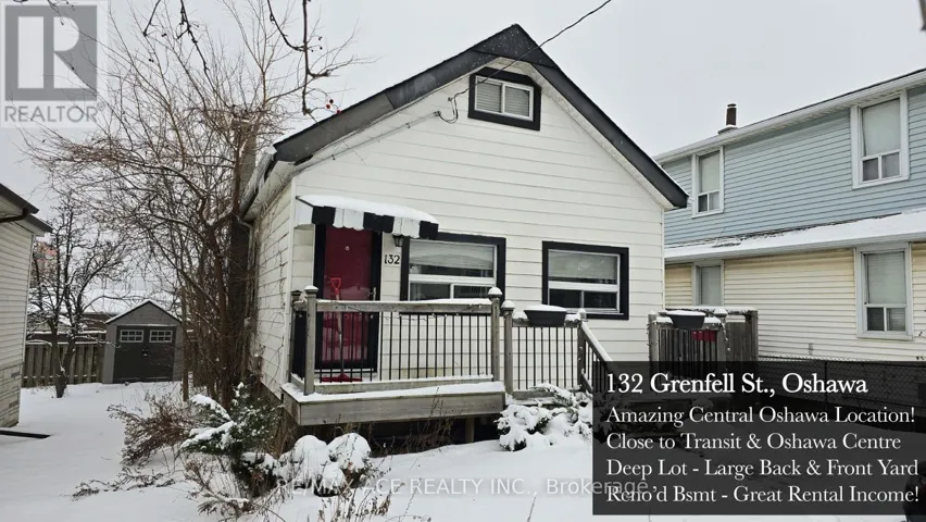 132 GRENFELL STREET, Oshawa (Vanier), Ontario L1J4W2