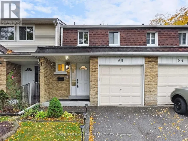 65 - 830 STAINTON DRIVE, Mississauga (Erindale), Ontario L5C2Z3