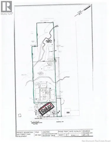 LAND Brookside Drive, Fredericton, New Brunswick E3G8V1
