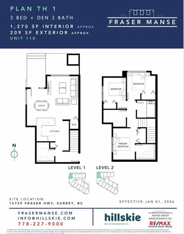110 15739 FRASER HIGHWAY, Surrey, British Columbia V4N1G9