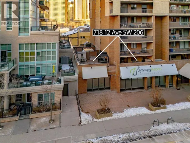 206, 718 12 Avenue SW, Calgary, Alberta T2R0H7