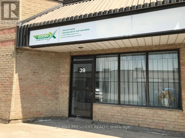 39 - 2500 WILLIAMS PARKWAY, Brampton (Gore Industrial North), Ontario L6S5M9
