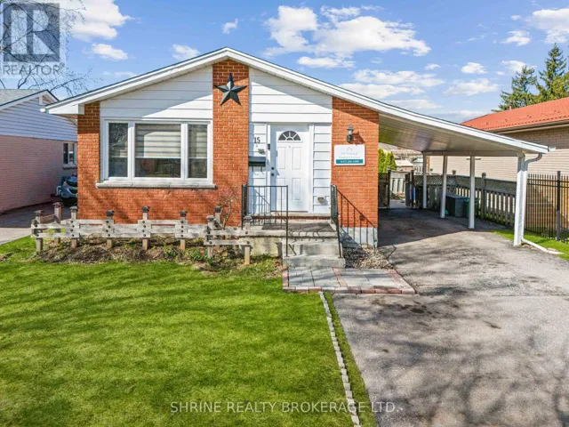 15 GARLAND CRESCENT, London East (East I), Ontario N5V1N4