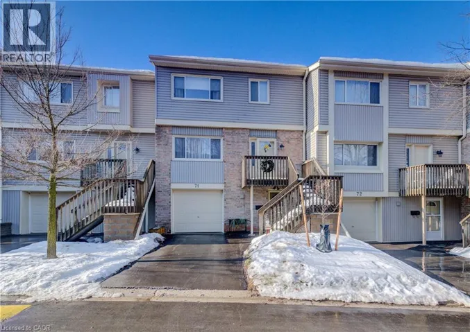 30 GREEN VALLEY Drive Unit# 71, Kitchener, Ontario N2P1G8