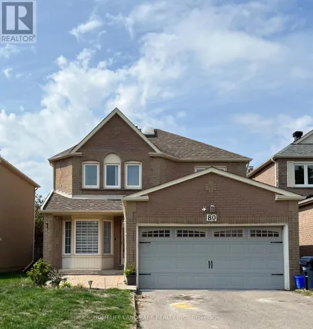 80 LORNA RAE BOULEVARD, Toronto (Milliken), Ontario M1V3S6