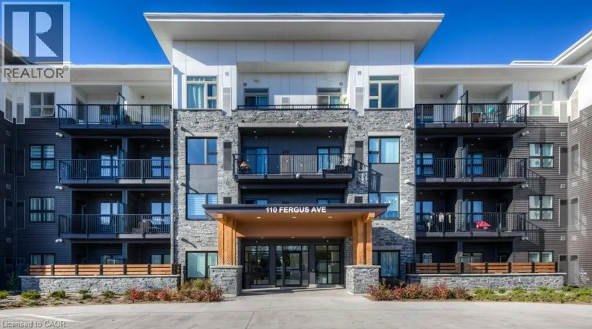 110 FERGUS Avenue Unit# 301, Kitchener, Ontario N2A2H2