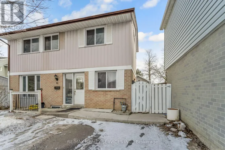 11 JULIETTE SQUARE, Brampton (Northgate), Ontario L6S2M6