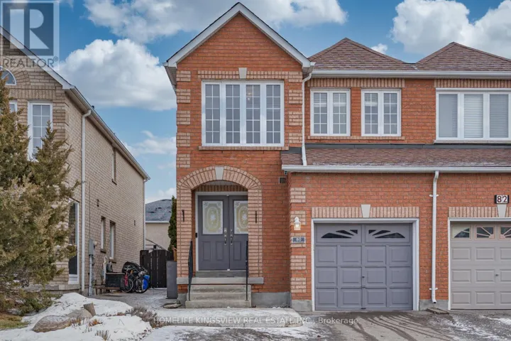 80 GIANCOLA CRESCENT, Vaughan (Maple), Ontario L6A2T5