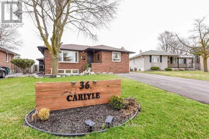 BASEMENT - 36 CARLYLE CRESCENT, Brampton (Bram East), Ontario L6W2Z1