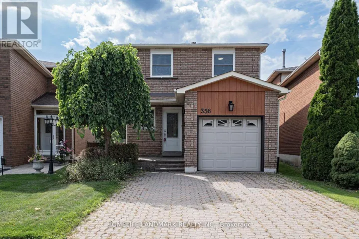 356 BROWNRIDGE DRIVE, Vaughan (Brownridge), Ontario L4J5W9