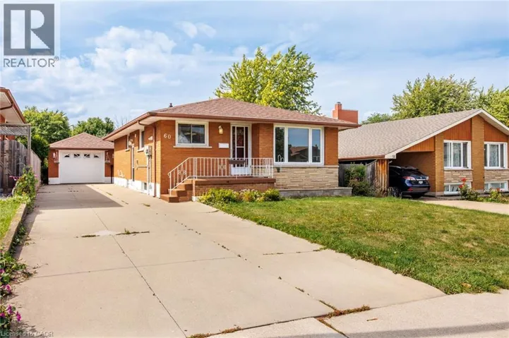 60 CHAMPLAIN Avenue, Hamilton, Ontario L8G2H7