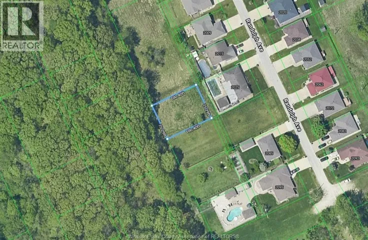 V/L ST. PATRICK'S AVENUE, Windsor, Ontario N9B2W4