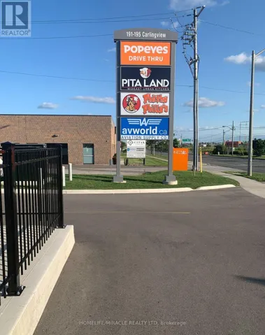 1B - 195 CARLINGVIEW DRIVE, Toronto (West Humber-Clairville), Ontario M9W5E8