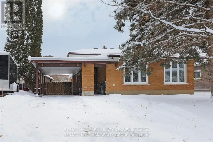 1948 SHAREL DRIVE, Ottawa, Ontario K1H6W2