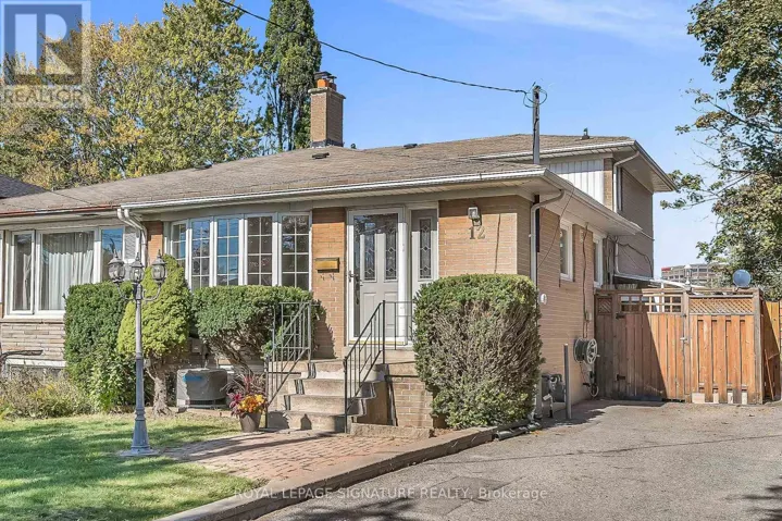 12 SLIDELL CRESCENT, Toronto (Parkwoods-Donalda), Ontario M3A2C4
