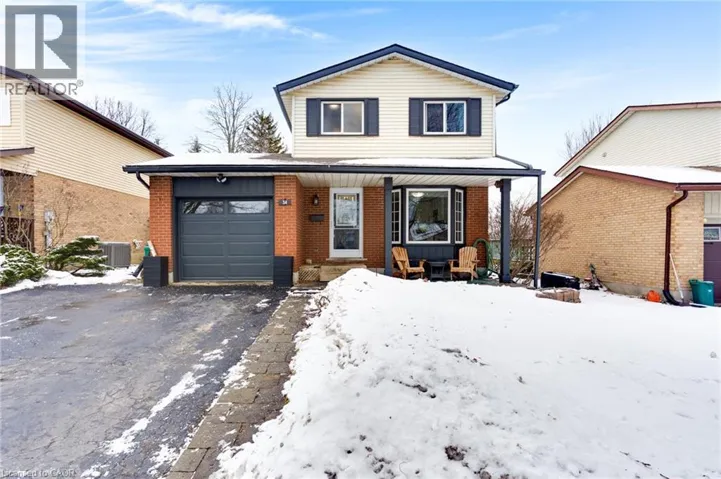 34 ROSEBANK Crescent, Kitchener, Ontario N2E2R4