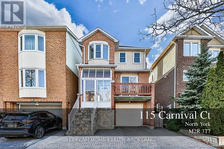 115 CARNIVAL COURT, Toronto (Westminster-Branson), Ontario M2R3T7