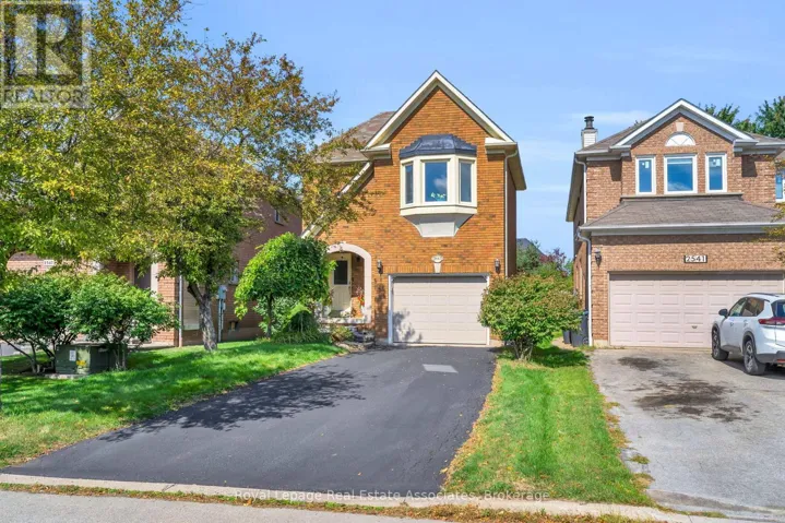2543 SCARTH COURT, Mississauga (Central Erin Mills), Ontario L5M5L2