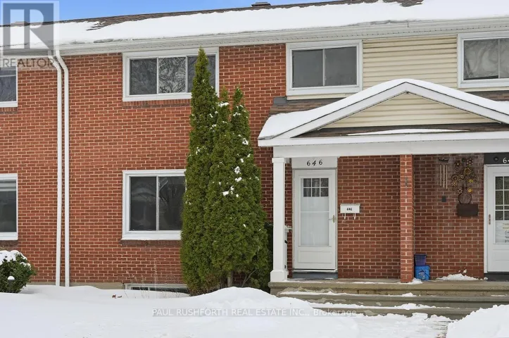 646 BORTHWICK AVENUE, Ottawa, Ontario K1K2L9