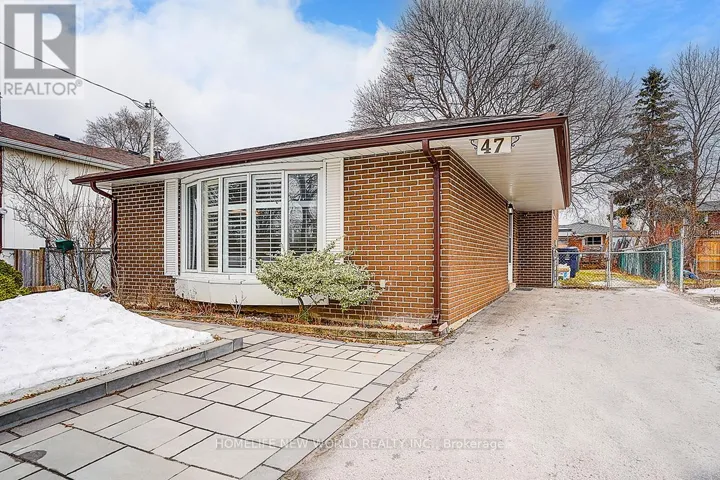 47 MANORGLEN CRESCENT, Toronto (Agincourt South-Malvern West), Ontario M1S1W3