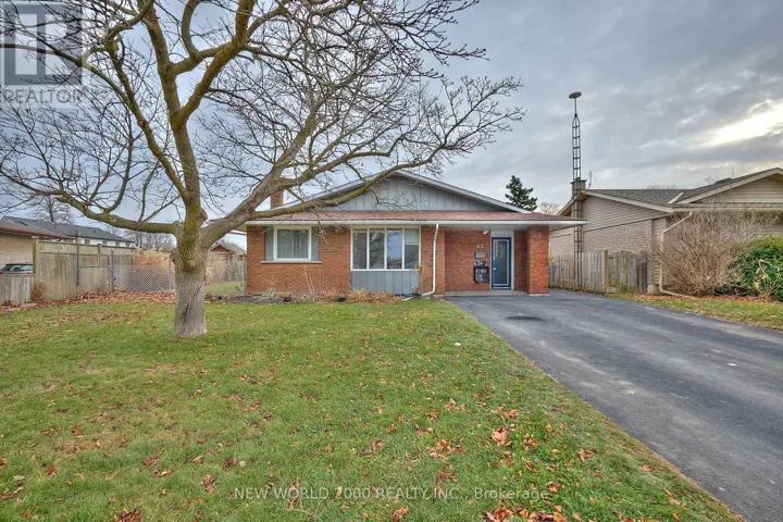 62 CHAMPLAIN AVENUE, Welland (N. Welland), Ontario L3C2L7