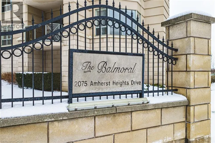 2075 AMHERST HEIGHTS Drive Unit# 103, Burlington, Ontario L7P5B8