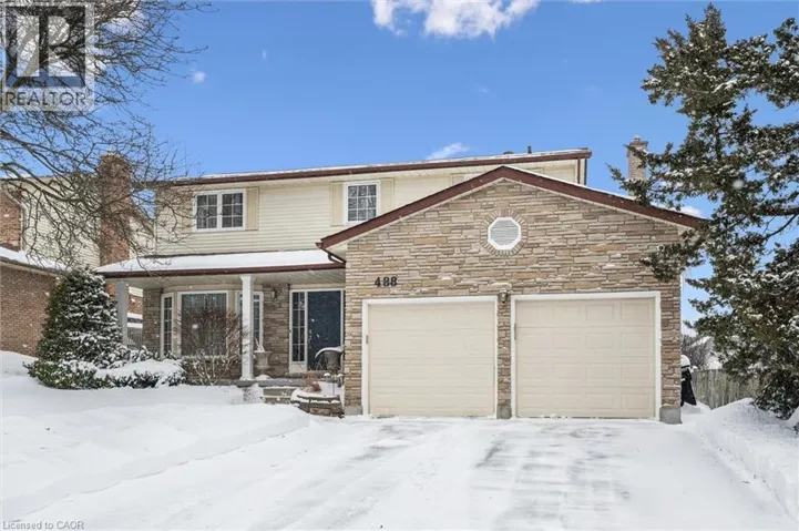 488 HEATHER HILL Place, Waterloo, Ontario N2T1H7