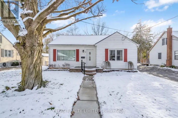 161 CHESTNUT STREET, St. Thomas, Ontario N5R2B3