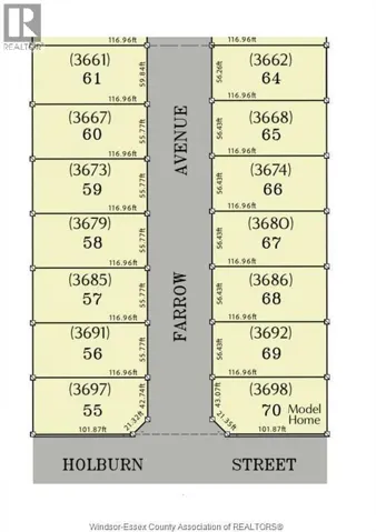 3680 FARROW AVENUE, Windsor, Ontario N9H0B3