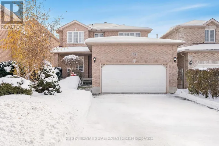 25 DUNNETT DRIVE, Barrie (Ardagh), Ontario L4N0J7