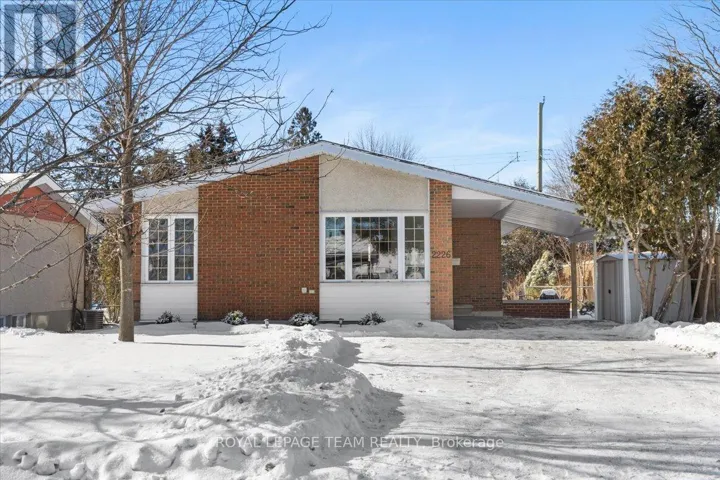 B - 2226 TAWNEY ROAD, Ottawa, Ontario K1G1C6