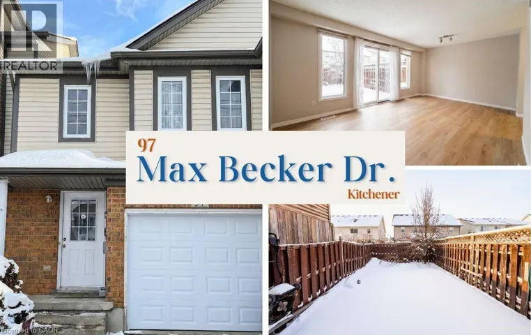 97 MAX BECKER Drive, Kitchener, Ontario N2E3W2